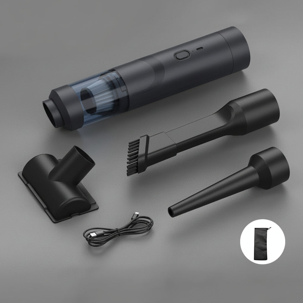 Portable Wireless Car Vacuum for Effortless Interior Care