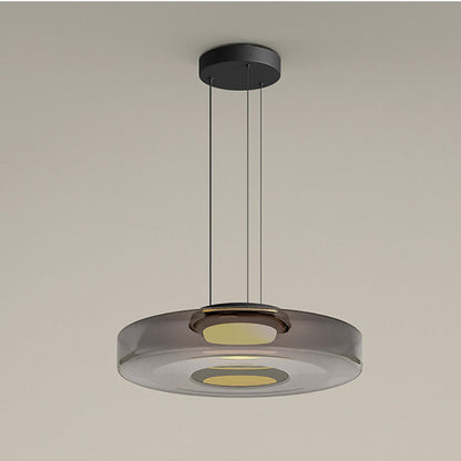 Sleek Glass Pendant Light – Contemporary Hanging Fixture
