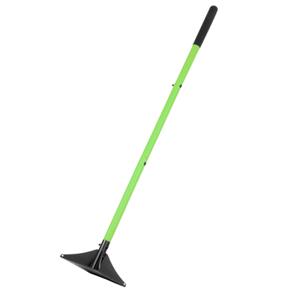 48-Inch Handle Steel Soil Leveling Tamper Tool 8x8 Inches