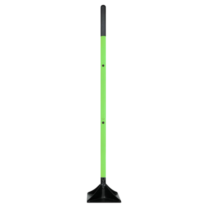 48-Inch Handle Steel Soil Leveling Tamper Tool 8x8 Inches