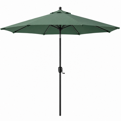 9-Foot Outdoor Table Umbrella with Crank and Tilt, 8 Ribs, UV Protection