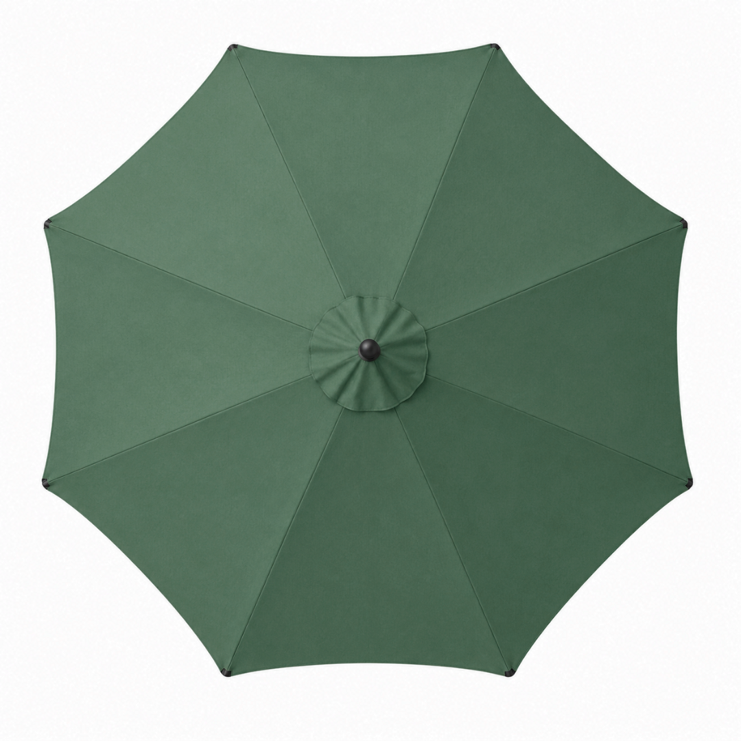 9-Foot Outdoor Table Umbrella with Crank and Tilt, 8 Ribs, UV Protection