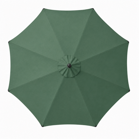 9-Foot Outdoor Table Umbrella with Crank and Tilt, 8 Ribs, UV Protection