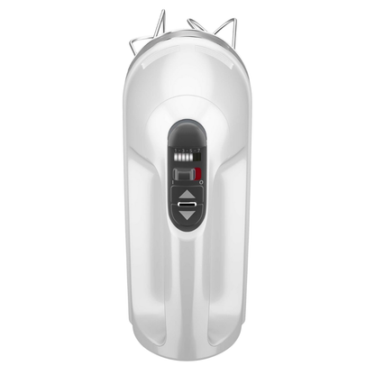 Handheld Mixer with 9 Speeds, Stainless Steel Beaters, Dough Hooks & Whisk