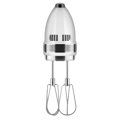 Handheld Mixer with 9 Speeds, Stainless Steel Beaters, Dough Hooks & Whisk