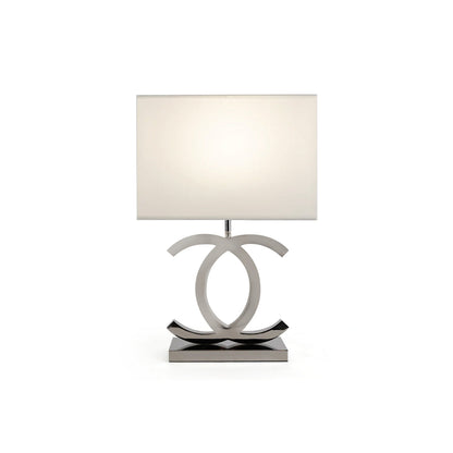 Sleek Stainless Steel Focused Lighting Table Lamp (36.5 cm x 62 cm)