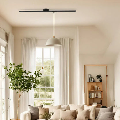 Versatile Ceiling Track Light System with Adjustable Pendant Mount