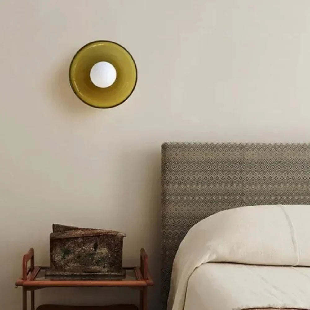 Elegant Dual-Mount Light Fixture with Glass Globe Design