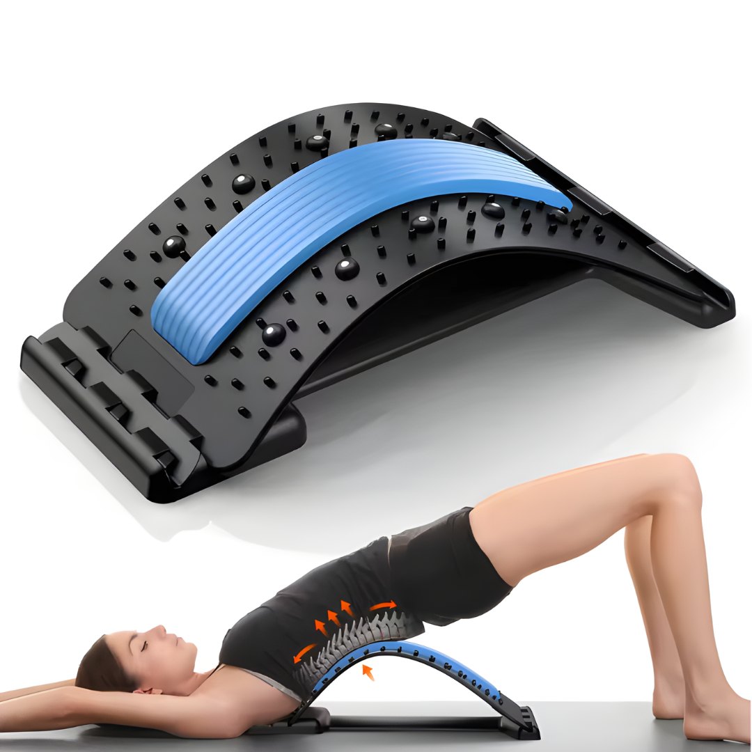 Back Stretching Device for Yoga Practice