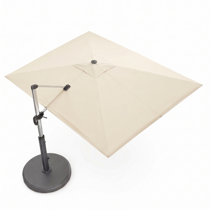 Rectangular 9x12 ft Patio Umbrella with 360° Rotating Canopy