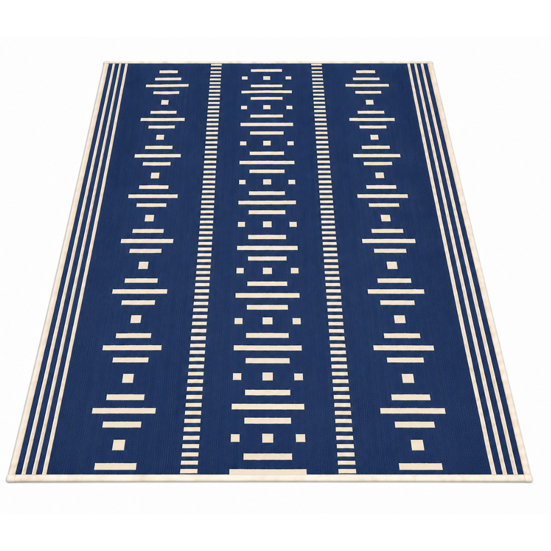 Reversible Outdoor Rug 9x12 ft – UV-Protected Polypropylene