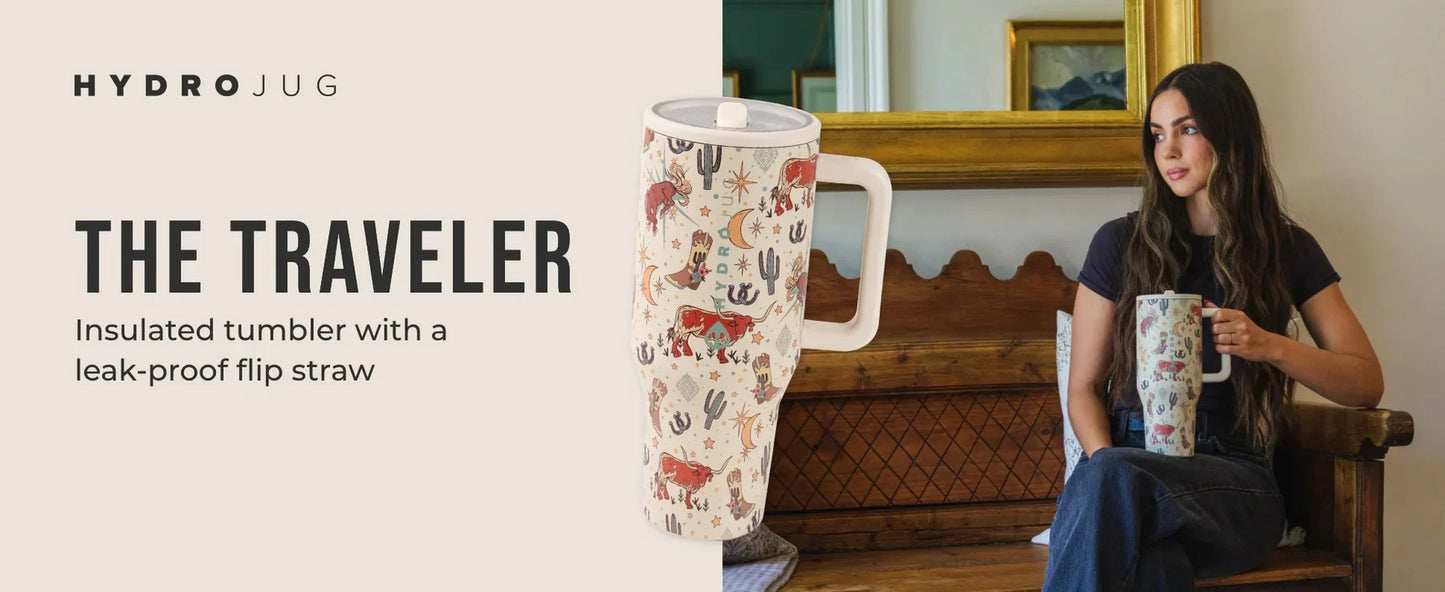Flip Straw Insulated Tumbler