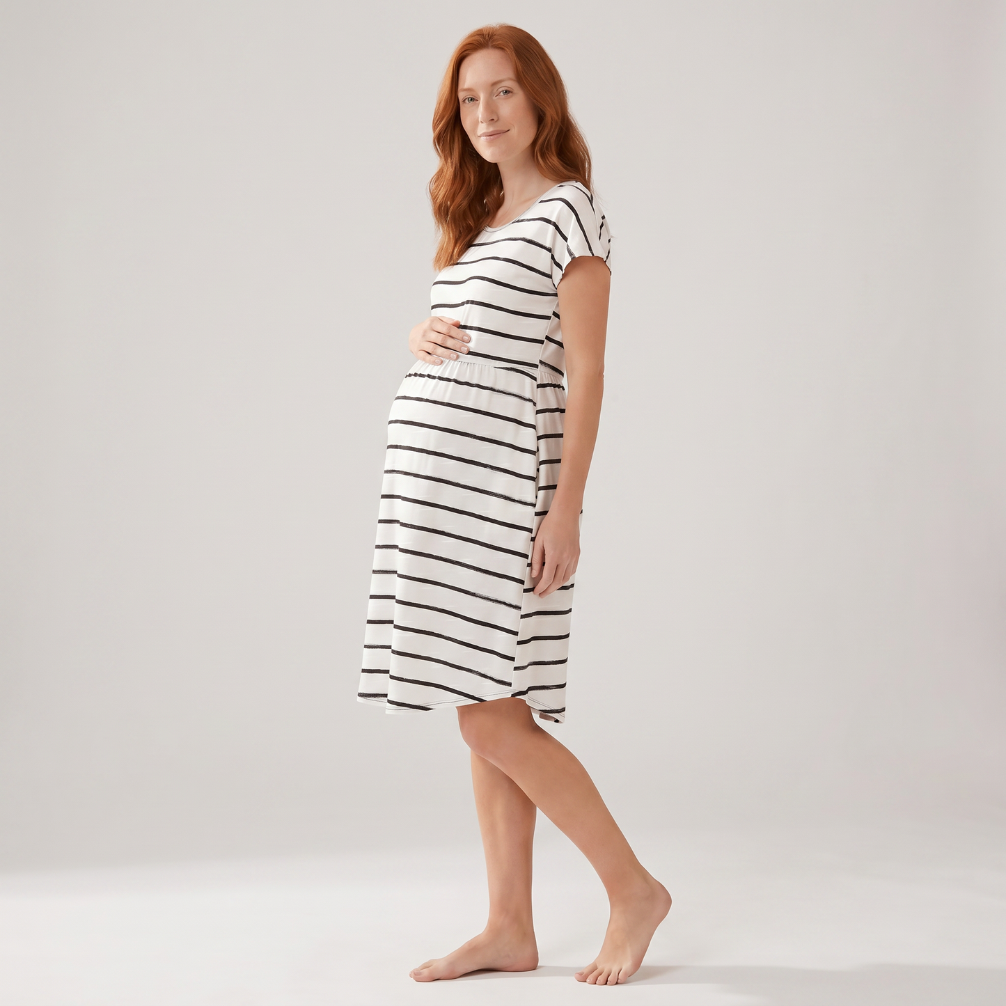 Midi Dress for Nursing on Sundays