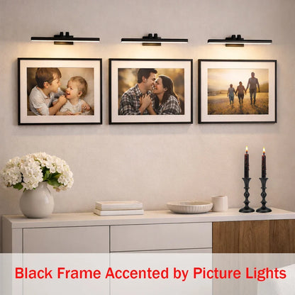 3-Pack Set of Aluminum Frames for Pictures