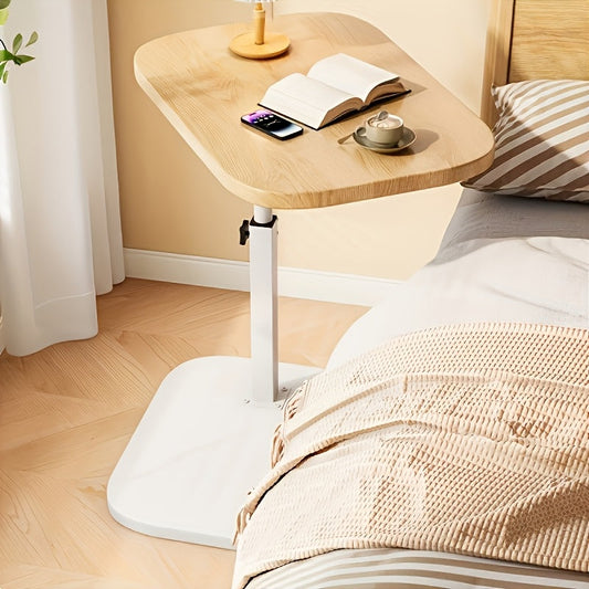 Adjustable Height Rectangular Side Table for Modern Living