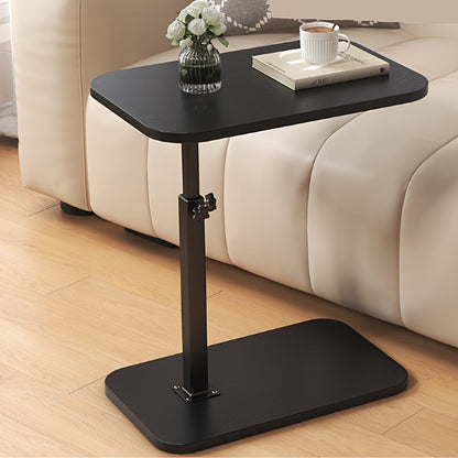 Adjustable Height Rectangular Side Table for Modern Living