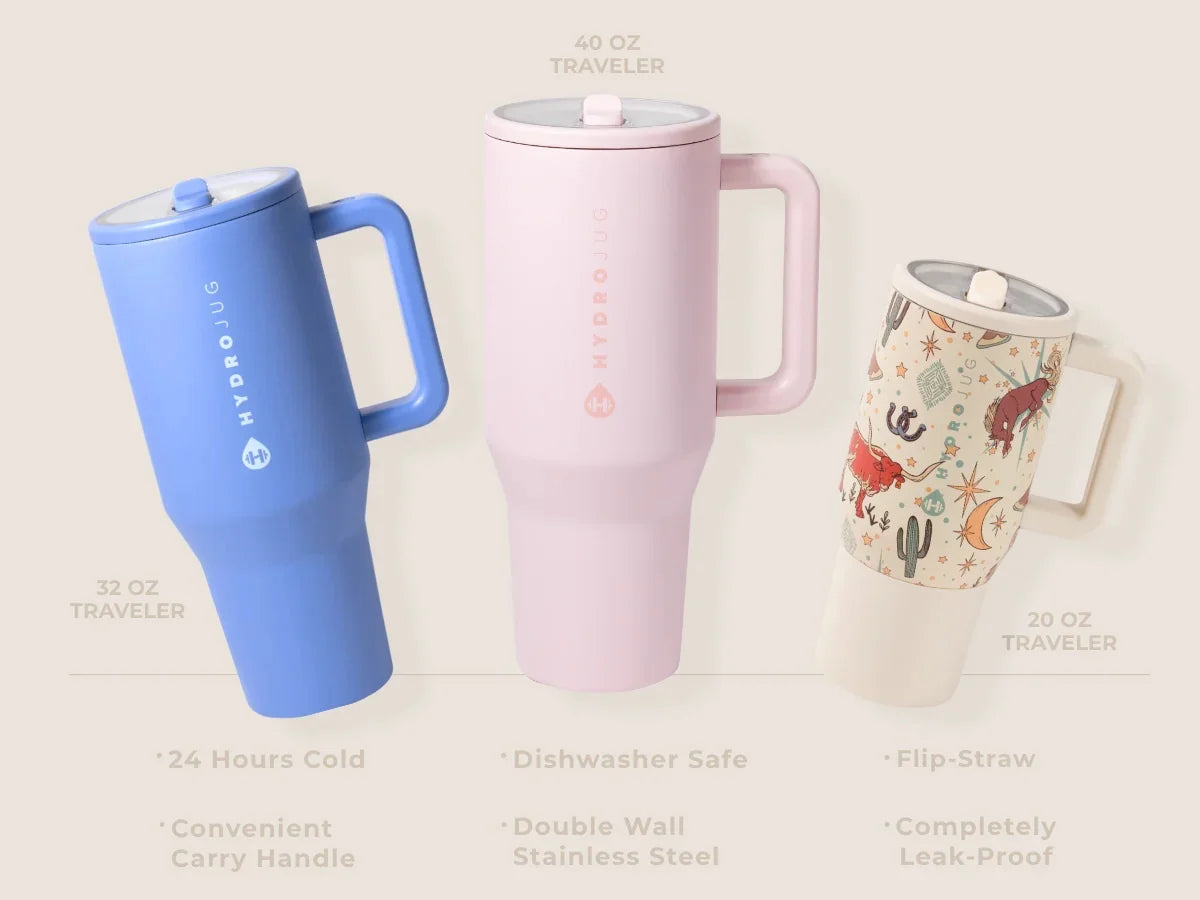 Flip Straw Insulated Tumbler