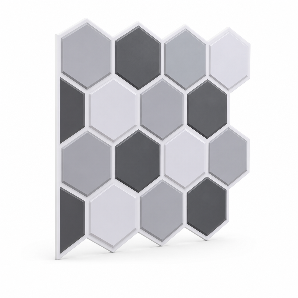 3D Brick Pattern Peel & Stick Wall Decal (30 cm x 30 cm)
