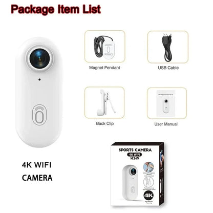 Action Camera 4K Image Stabilization Waterproof