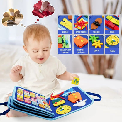 Activity Board 15 Sensory Activities Lightweight Wooden Construction