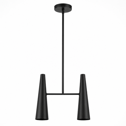 Adjustable Directional Brass Linear Pendant Light
