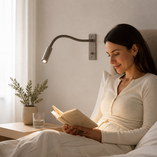 Adjustable Gooseneck Metal LED Wall Light