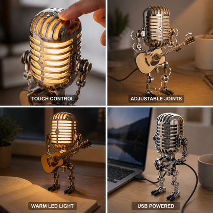 Adjustable Joint Warm LED & Touch-Control Desk Lamp
