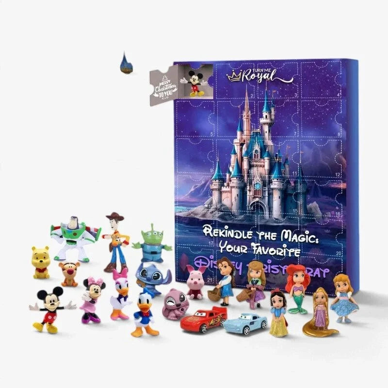Advent Calendar 24 Collectible Plastic Figures