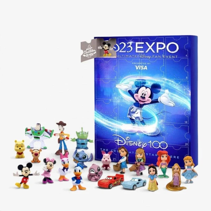 Advent Calendar 24 Collectible Plastic Figures
