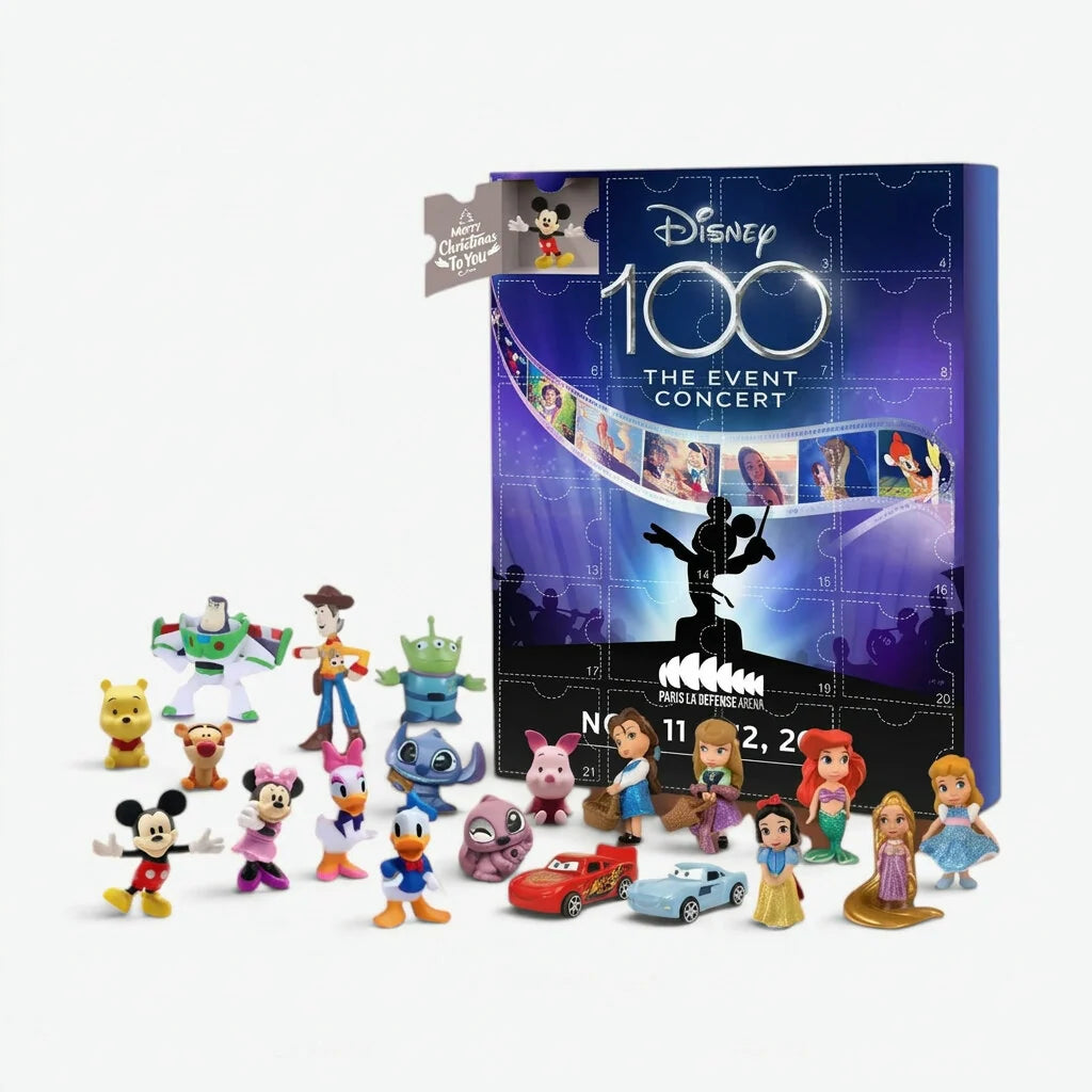 Advent Calendar 24 Collectible Plastic Figures