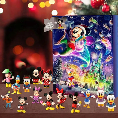 Advent Calendar 24 Collectible Plastic Figures