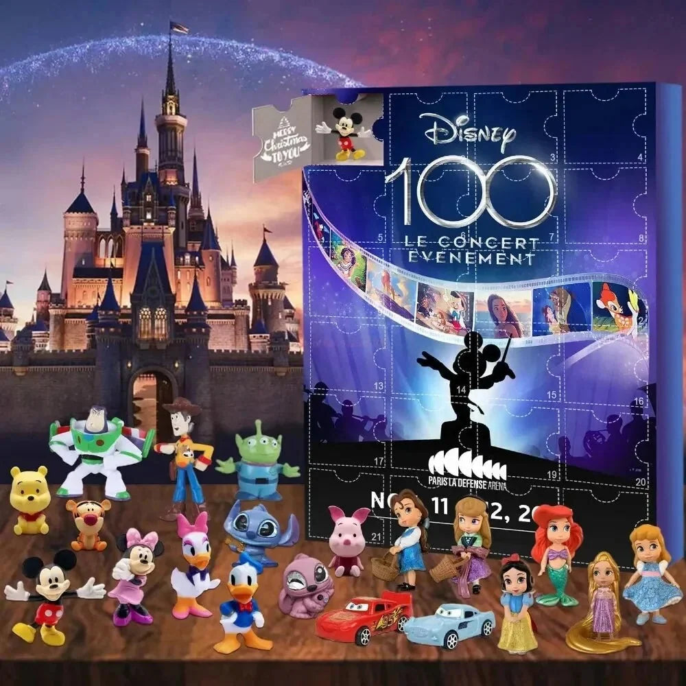 Advent Calendar 24 Collectible Plastic Figures
