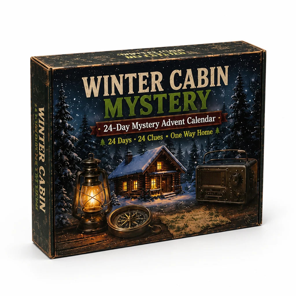Advent Calendar 24-Day Escape Room Puzzles