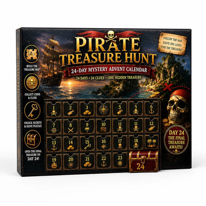 Advent Calendar 24-Day Escape Room Puzzles