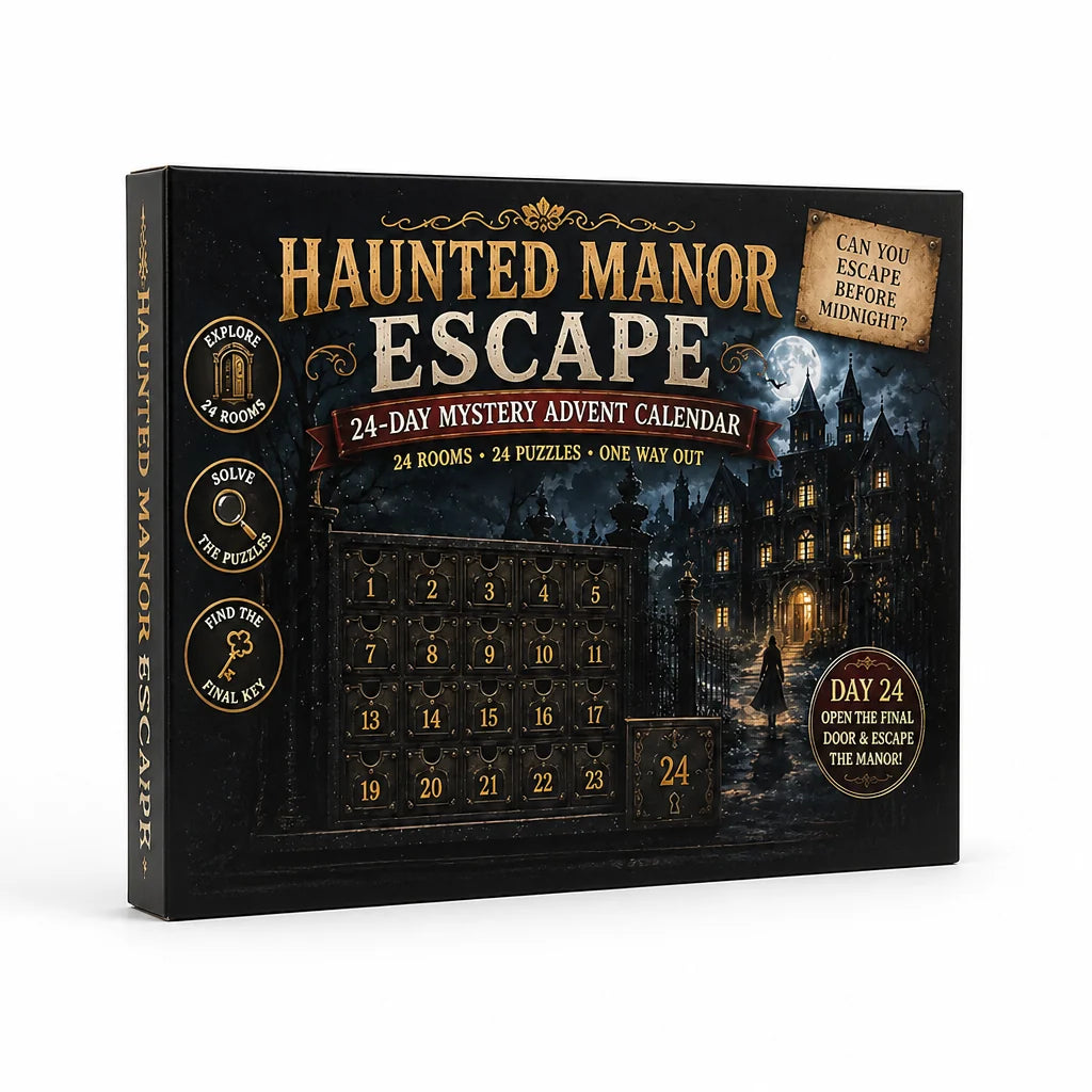 Advent Calendar 24-Day Escape Room Puzzles
