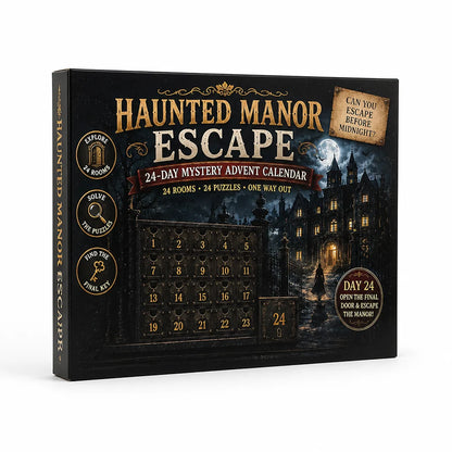 Advent Calendar 24-Day Escape Room Puzzles