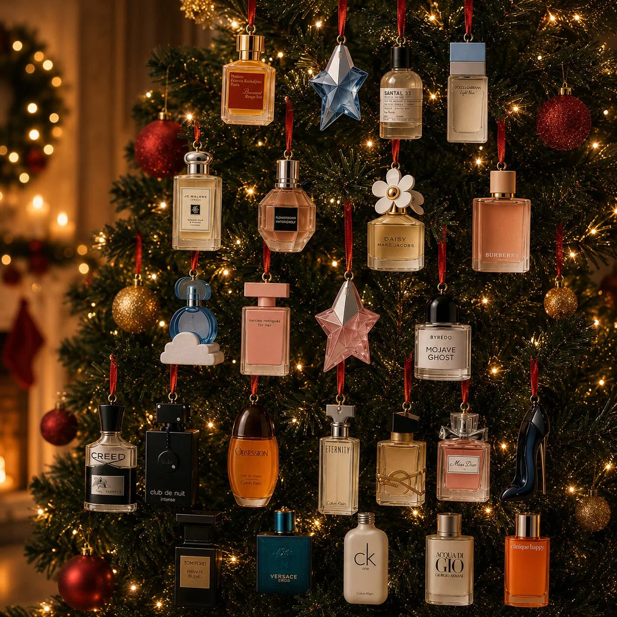 Advent Calendar 24-Day Perfume Bottle Design