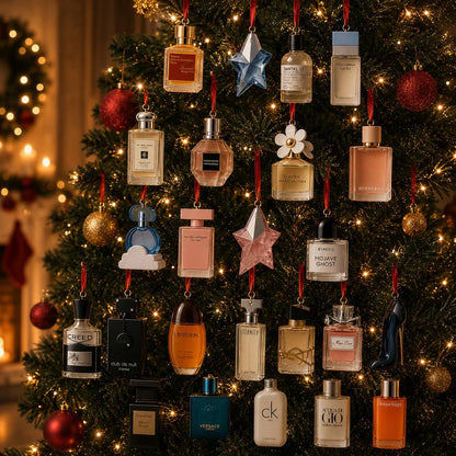 Advent Calendar 24-Day Perfume Bottle Designs Decorative Countdown