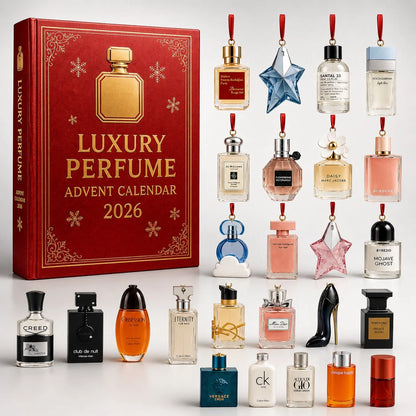 Advent Calendar 24-Day Perfume Bottle Designs Decorative Countdown