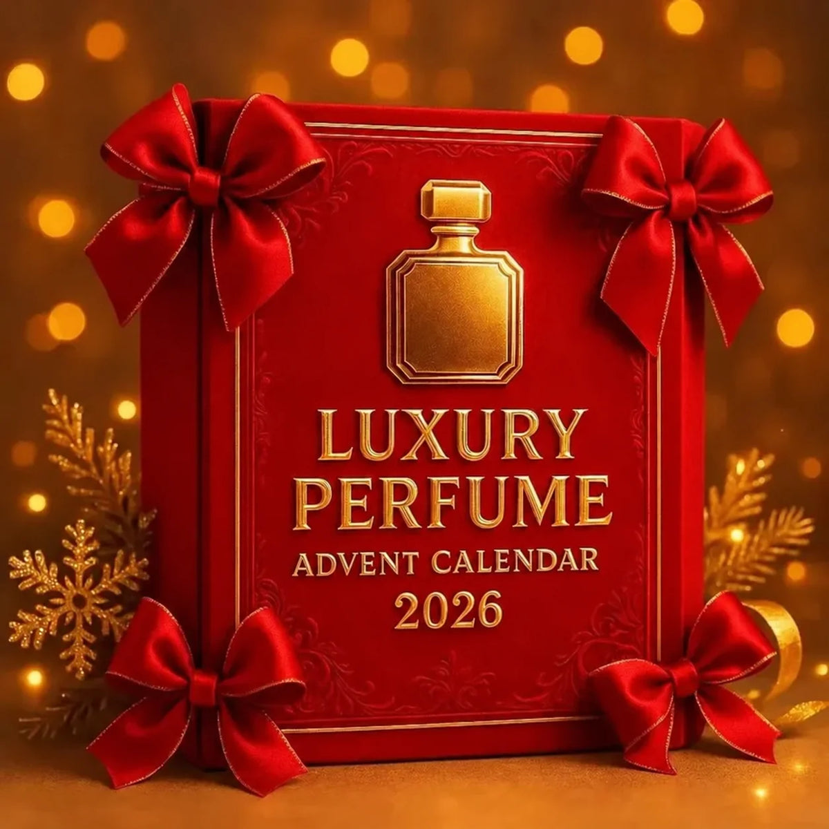 Advent Calendar 24 Decorative Perfume Bottle Charms