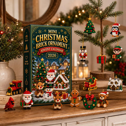 Advent Calendar 24 Mini Building Sets Hanging Decorations