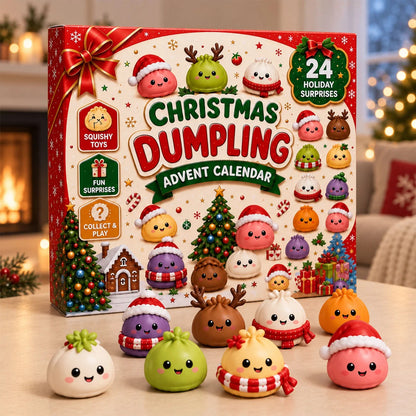Advent Calendar 24 Mini Dumpling Squishies