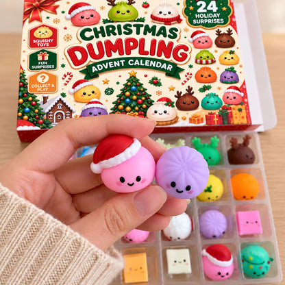 Advent Calendar 24 Mini Dumpling Squishies