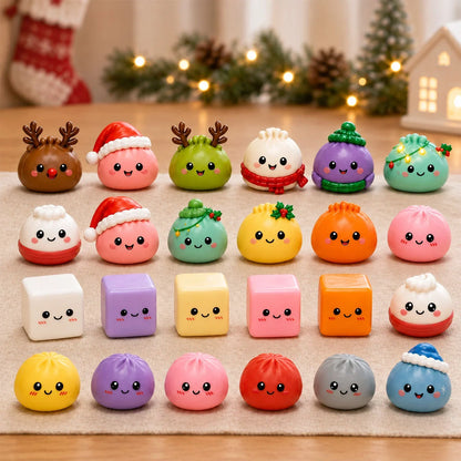 Advent Calendar 24 Mini Dumpling Squishies