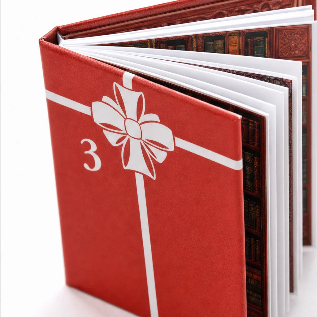 Advent Calendar 24 Miniature Book Ornaments