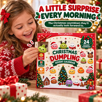 Advent Calendar 24 Slow-Rising Dumpling Squishies