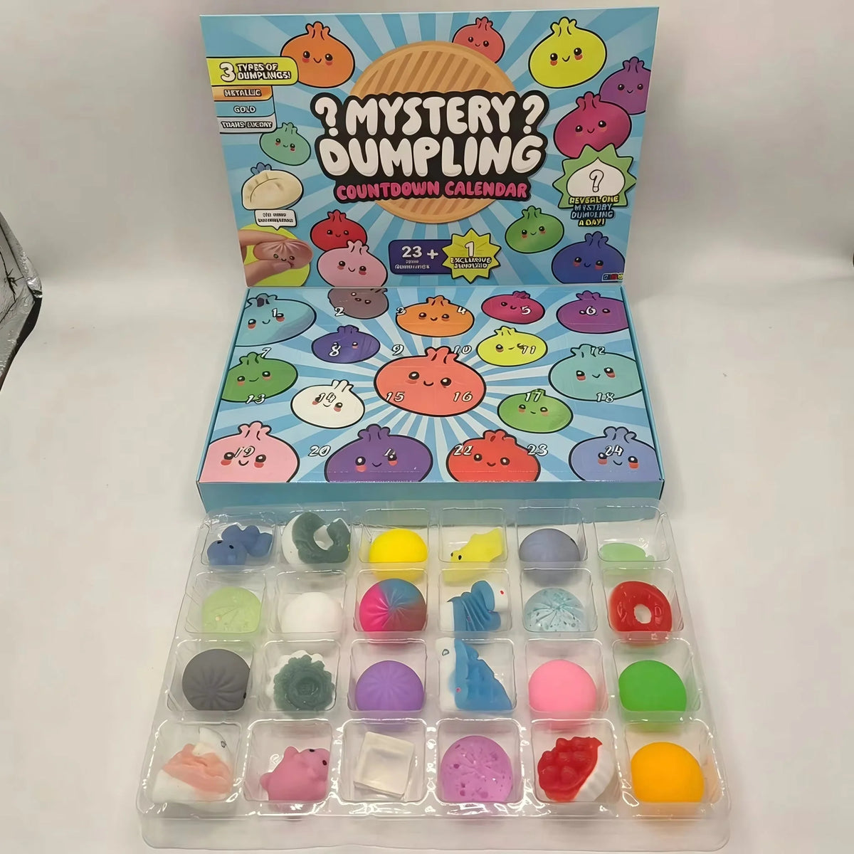 Advent Calendar 24 Slow-Rising Foam Squishy Toys