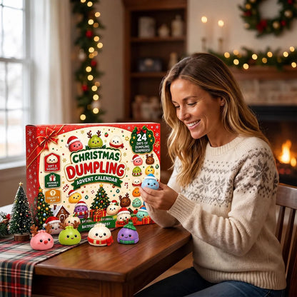 Advent Calendar 24 Squishy Surprises Christmas Countdown