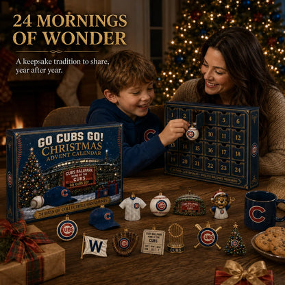 Advent Calendar Baseball 24 Collectible Ornaments