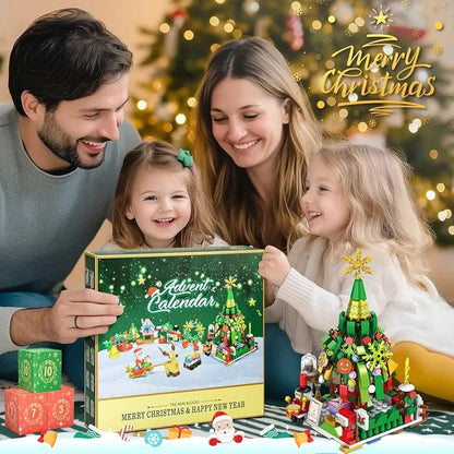 Advent Calendar Buildable Blocks 24-Day Activity